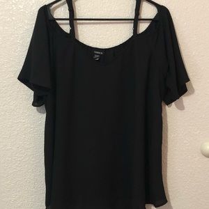 Torrid off the shoulder blouse